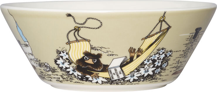 Moomin Arabia Mumi Skål 15cm Bisamrotte Beige Beige