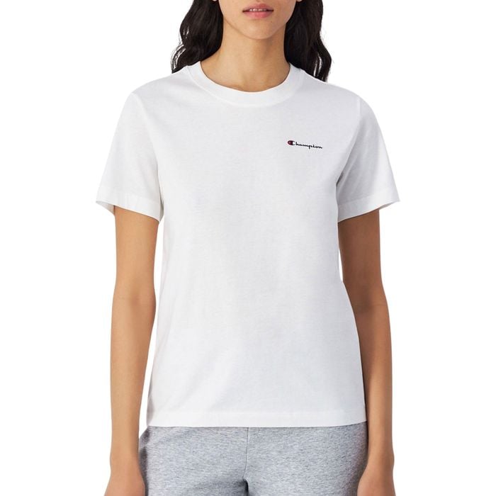 Champion Small Logo Jersey Shirt Dames