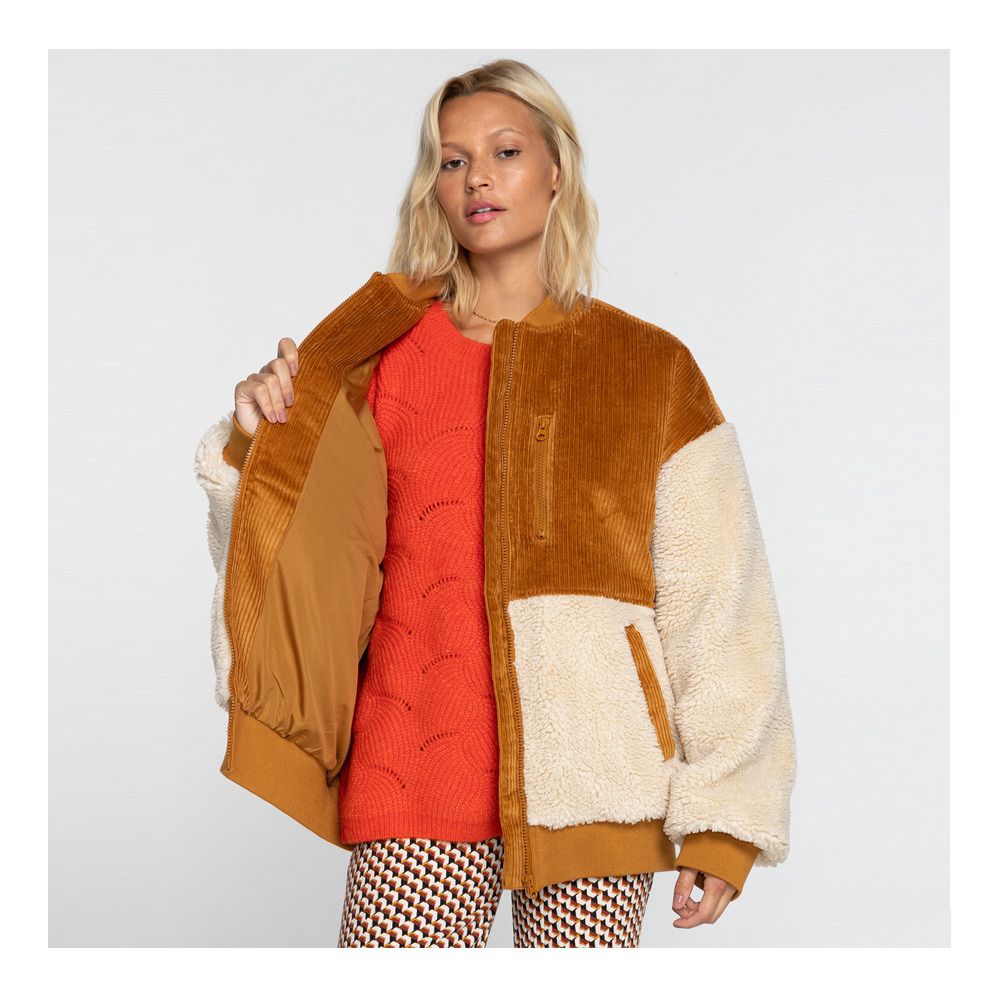 Billabong WAVE MELODY - Veste Femme antique white
