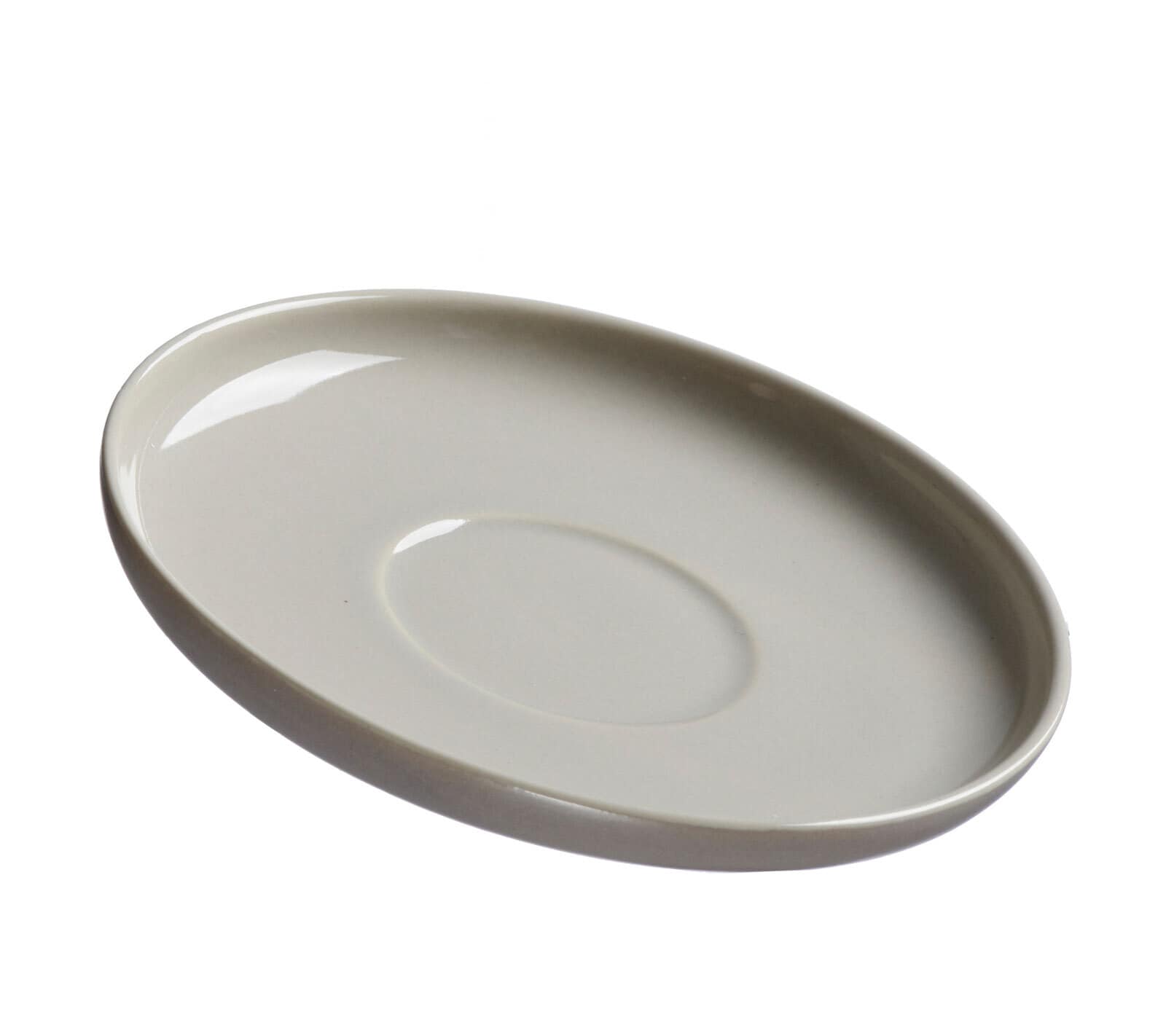 Ritzenhoff & Breker Untertasse JASPER 6er Set 11 cm taupebraun/ weiß