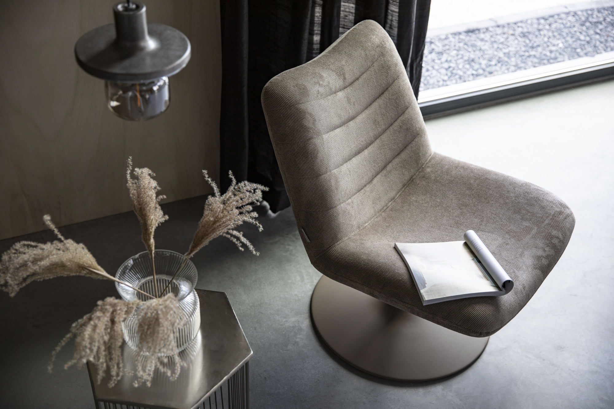 Fauteuil Bubba geel