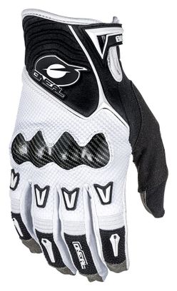 Paire de Gants Longs O'neal Butch Carbon Blanc / Noir