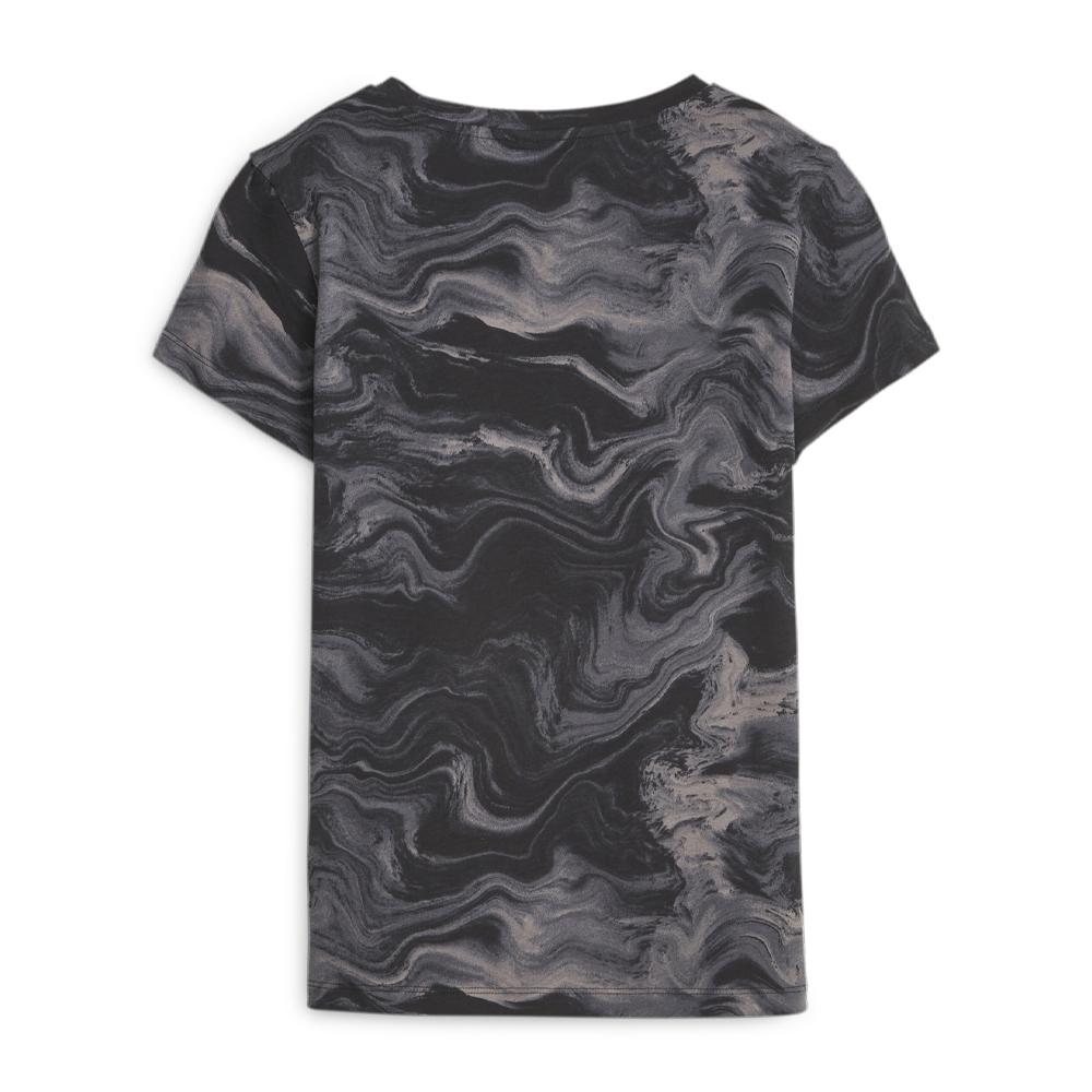 Puma T-shirt Gris/Noir Femme Puma Ess+ Marbleized