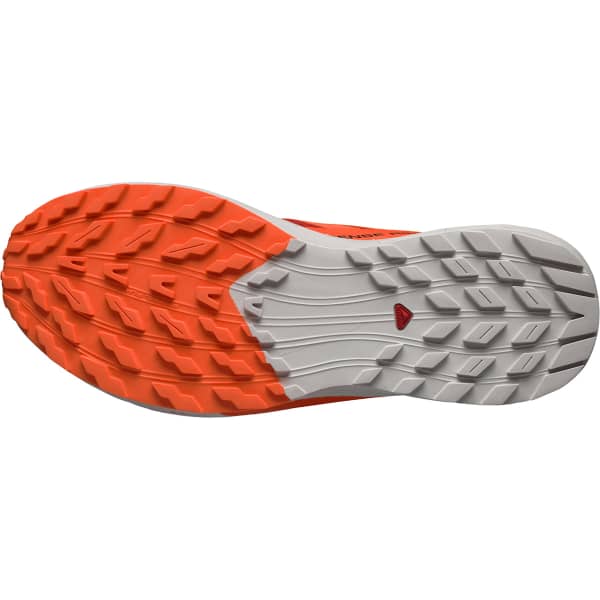 Chaussure trail SALOMON SENSE RIDE 5 LUNAR ROCK/SHOCKING ORANGE/FIERY RED