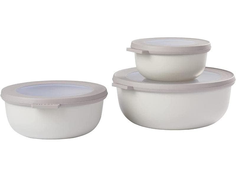 MEPAL Multischüssel-Set Cirqula Set 3-teilig rund 1.25 l, W Aufbewahrungsdose