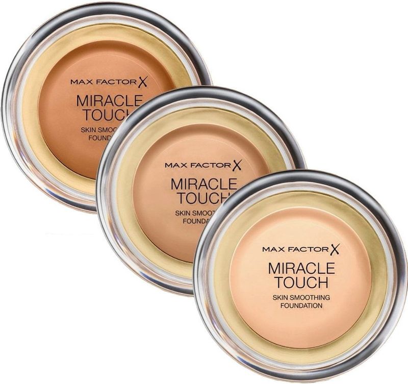 Max Factor - Miracle Touch Formula - Foundation - Creamy Ivory - 12 ml