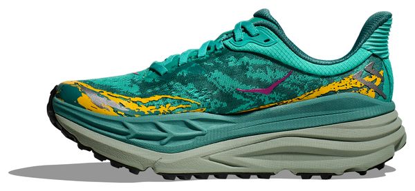 Chaussures Trail Hoka Stinson 7 Bleu Femme
