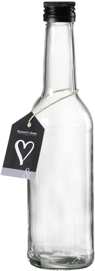 Ritzenhoff & Breker Flasche MARA 350 ml rund Glas