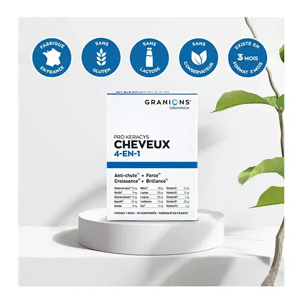 Granions Pro Keracys Hair 4 em 1 270 comprimidos