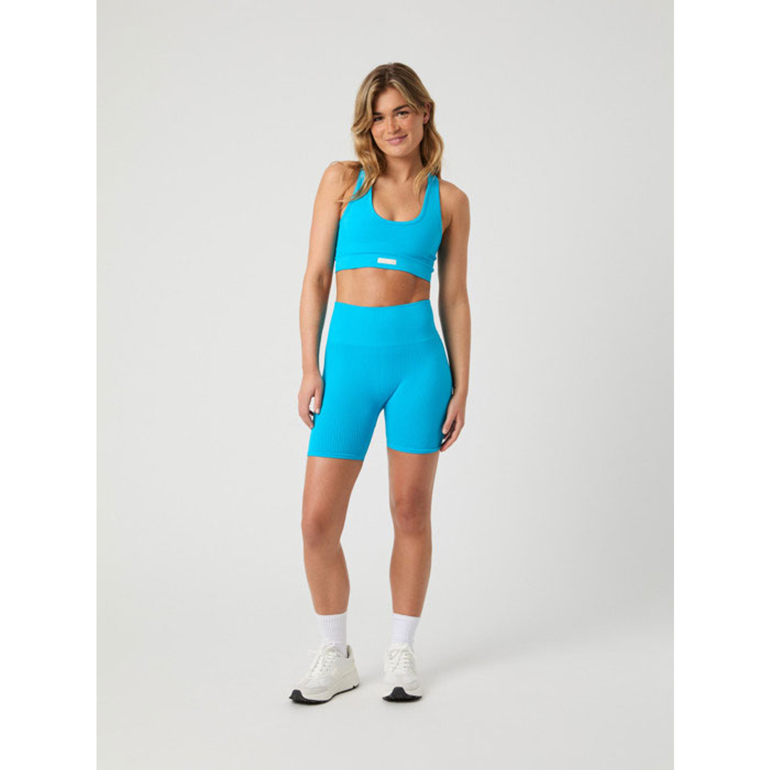 Björn Borg Studio Seamless Rib Korte Legging Dames