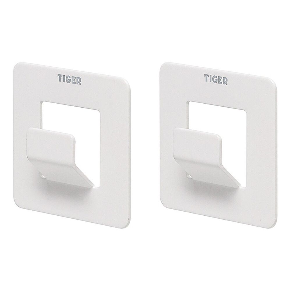 KROK TIGER OPEN 5CM HVIT 2-PACK