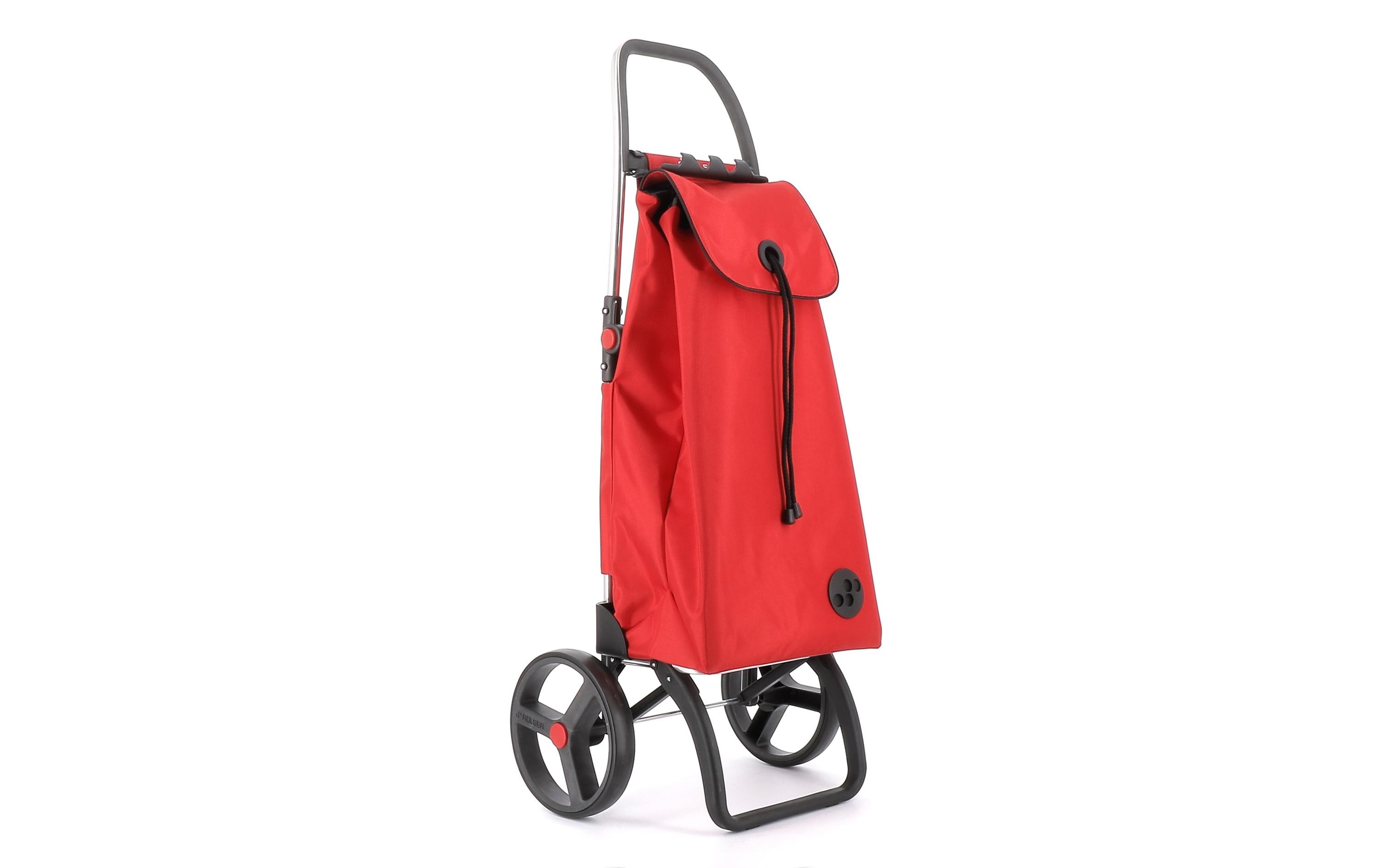 Einkaufstrolley I-Max MF 2 RSG RotEinkaufswagen mit grossen Rädern