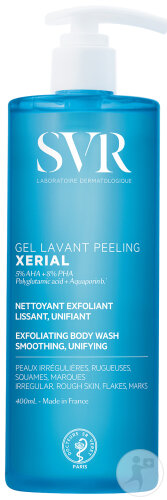 SVR Xérial Gel Lavant Peeling 400ml