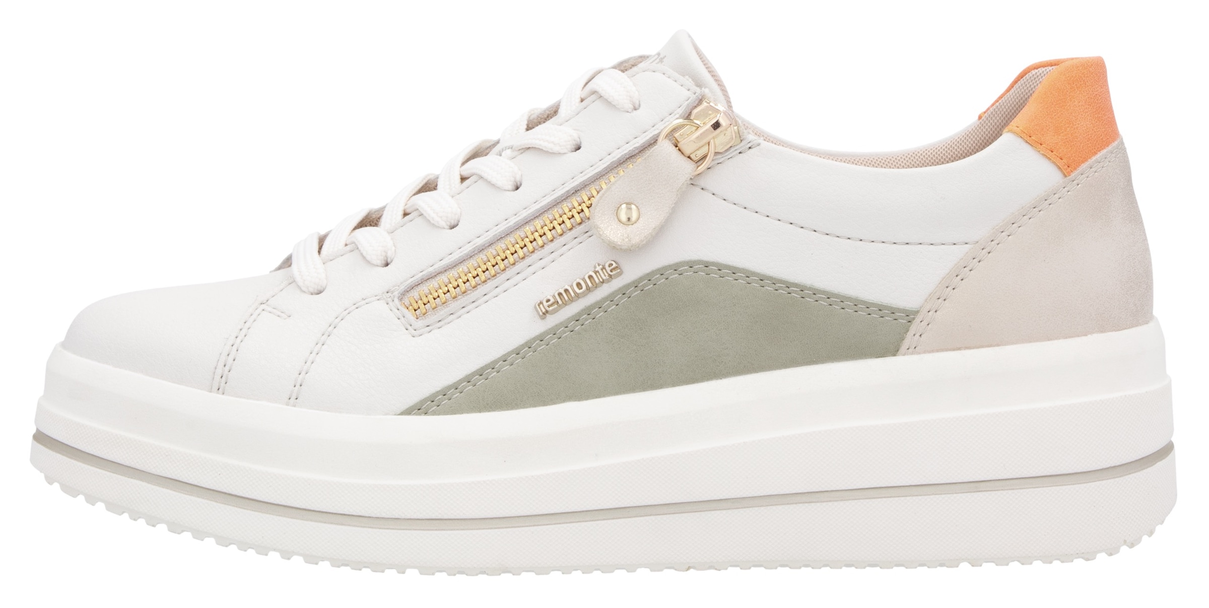 Remonte Plateausneaker  , Freizeitschuh, Halbschuh, Schnürschuh mit Soft-Einlage
