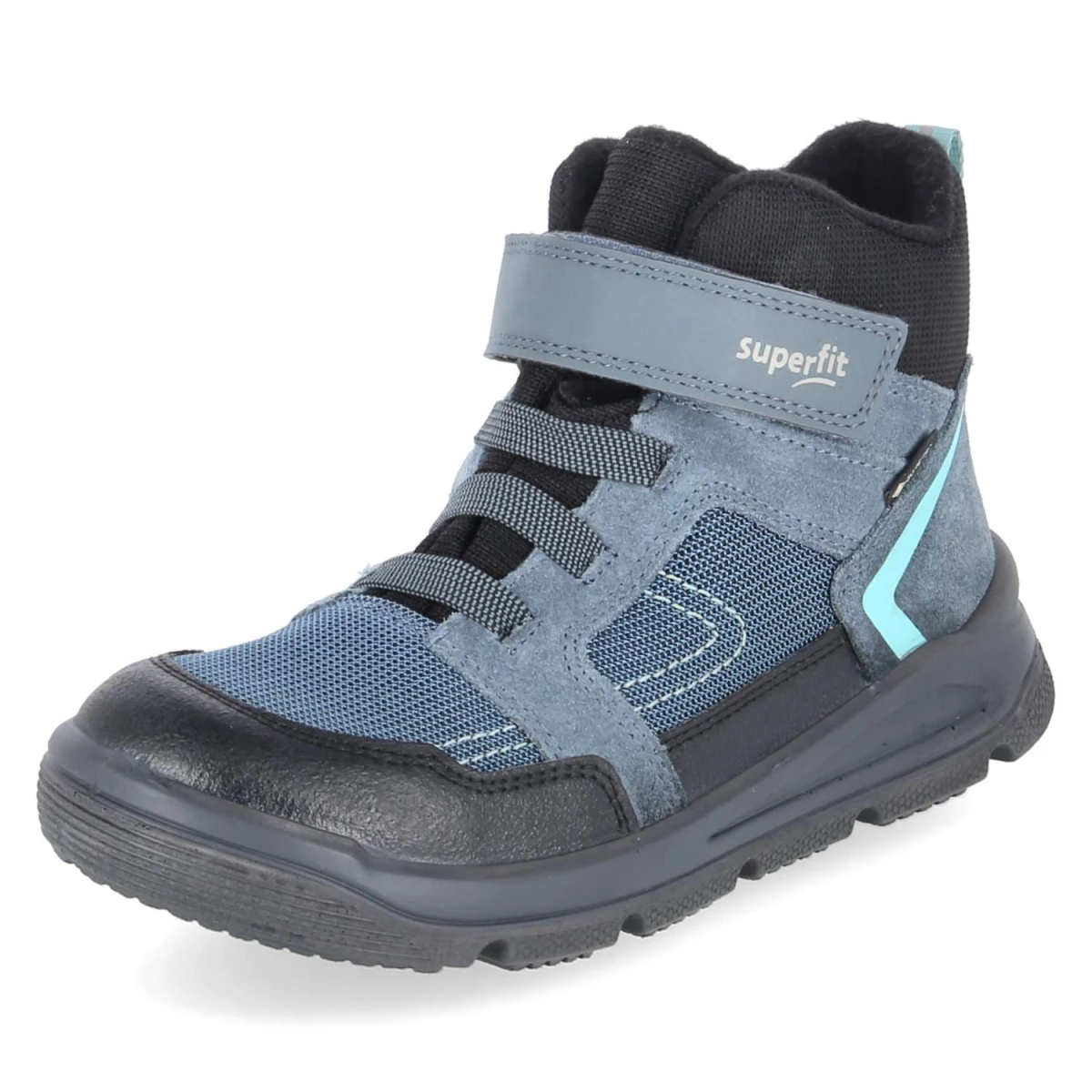 SuperfitKlettboots MARS - BLAU/HELLGRÜN
