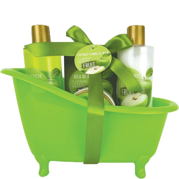 Coffret baignoire - Pomme & poire - 5 produits
