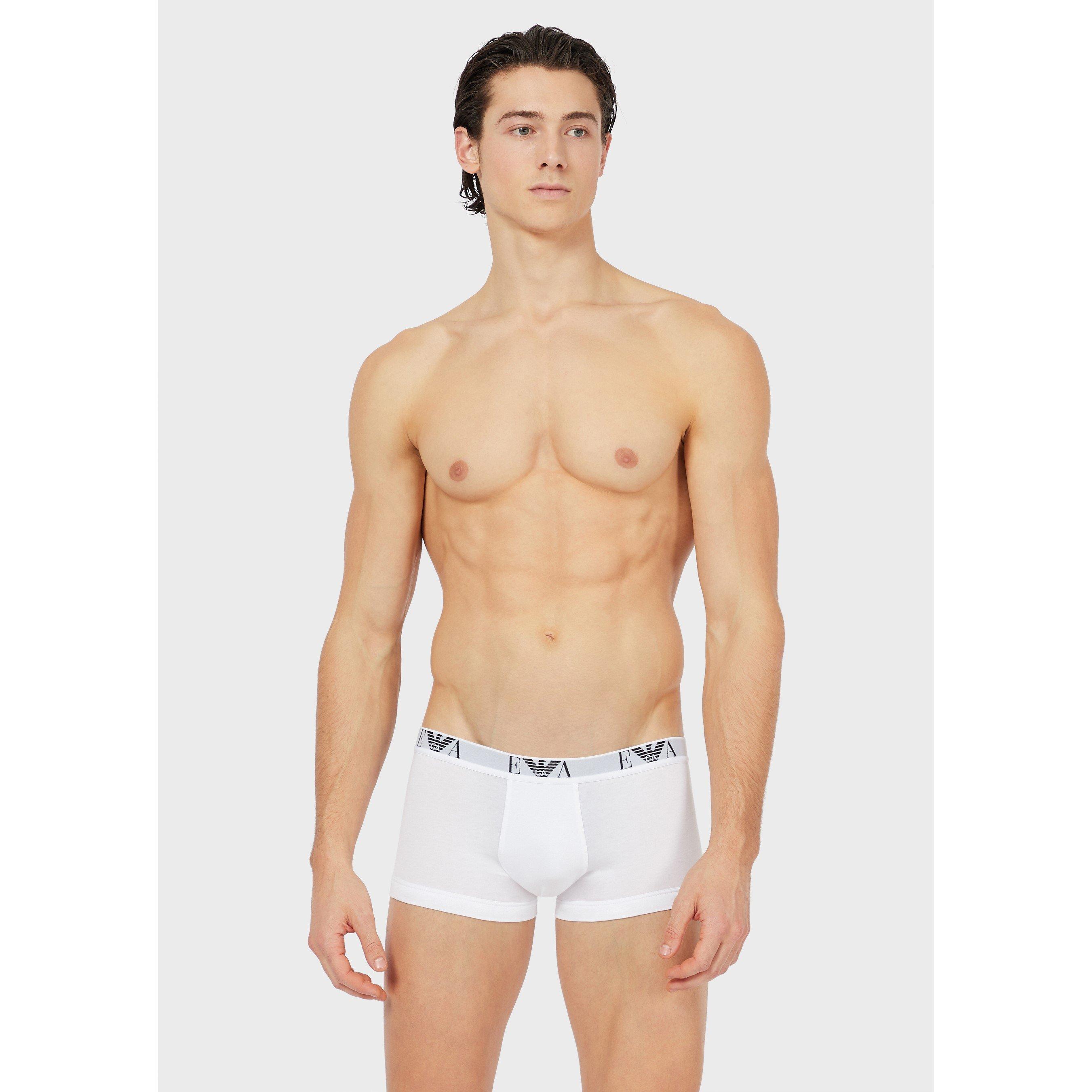 Emporio Armani 3 Pack Logo Trunks