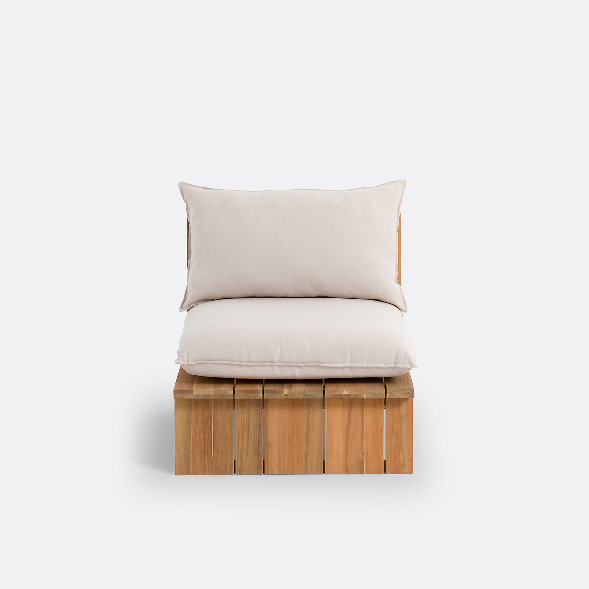 LA REDOUTE INTERIORS<br>Poltrona de exterior em acácia, Raw