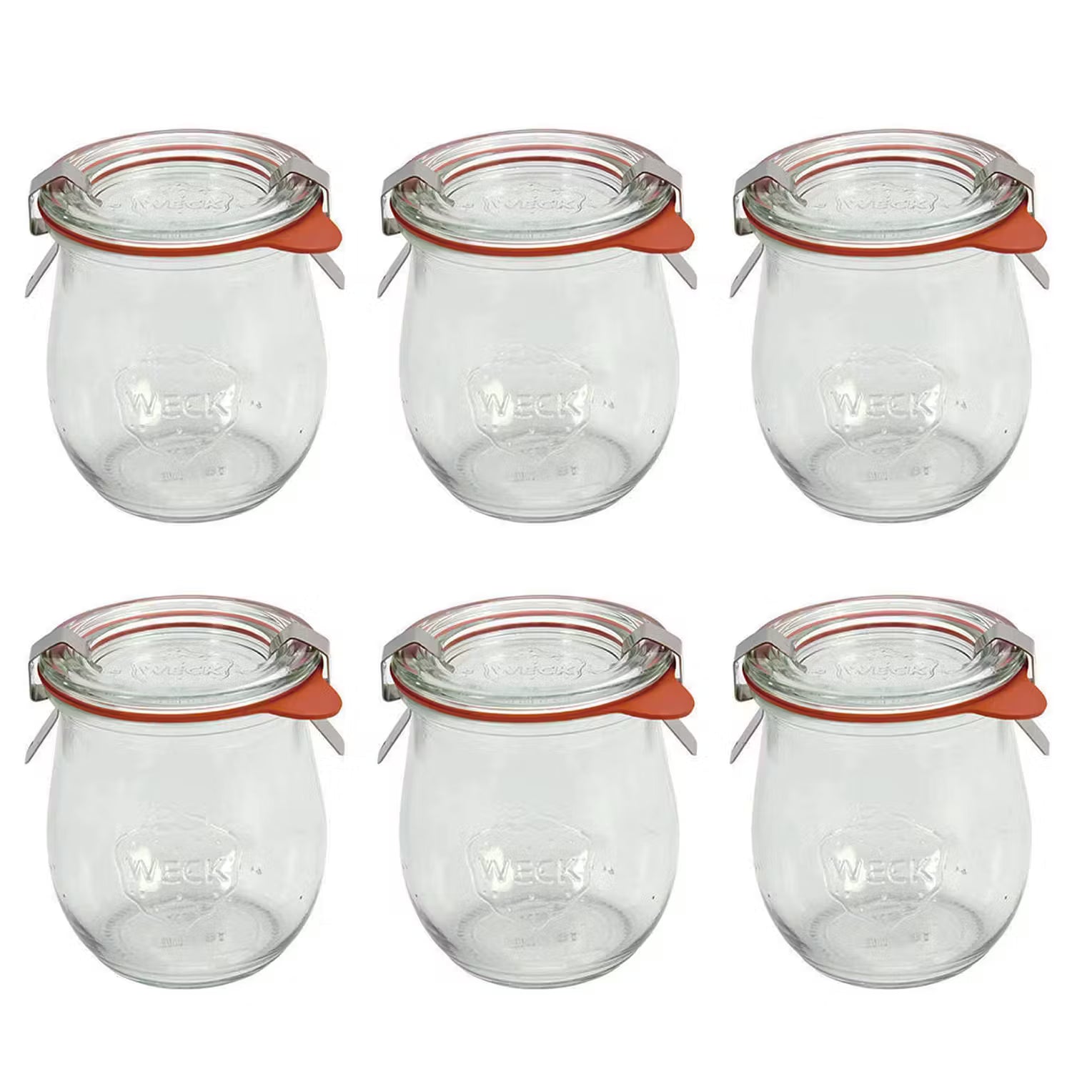 WECK Einkochglas-Set 6-tlg.