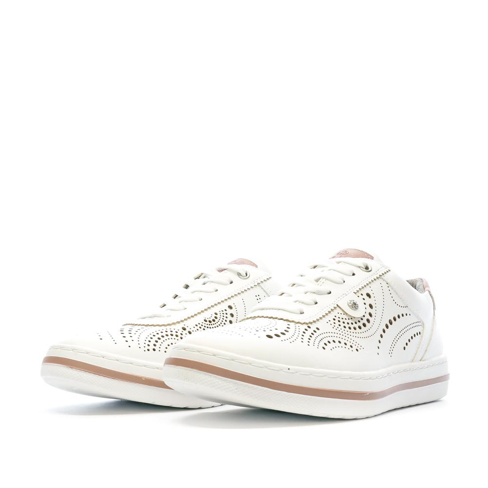 Relife Baskets Blanc/Rose Femme Relife Jorkraine