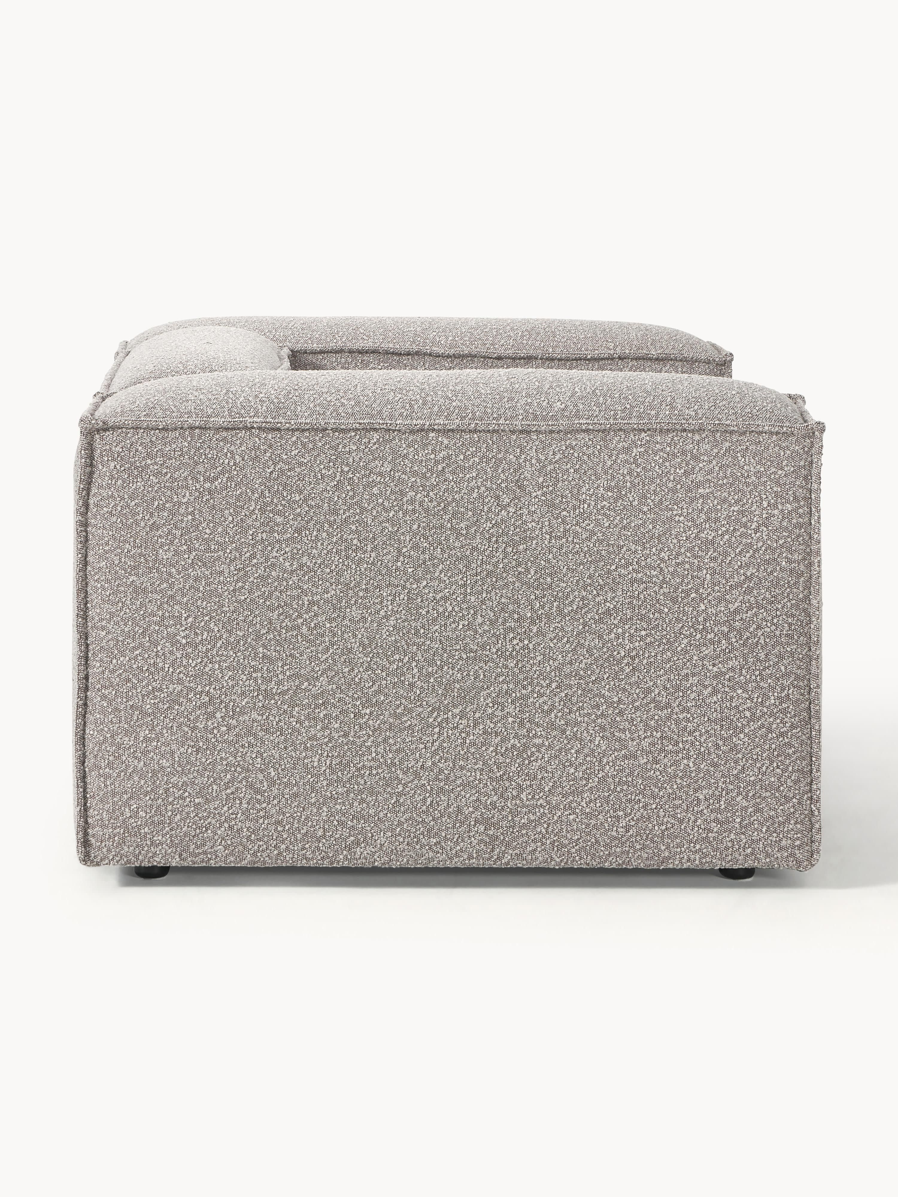 Fauteuil Lennon uit bouclé
