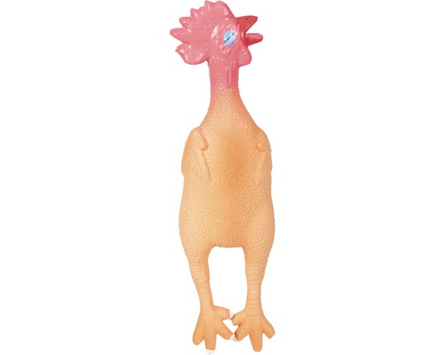 Karlie hondenspeeltje, latex kip, 6x6x24 cm, oranje