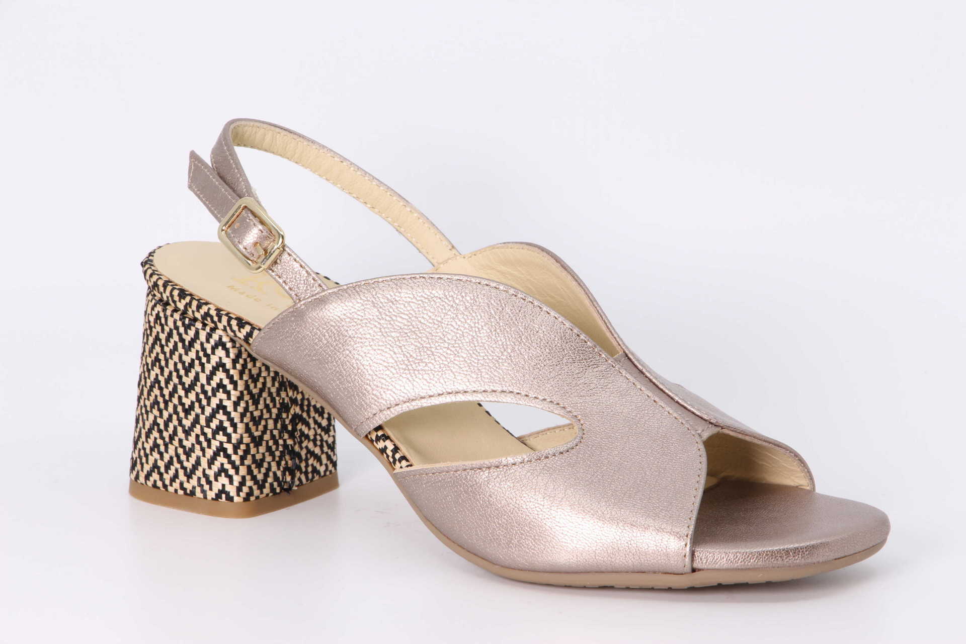 Kess Sandale onix metal grey