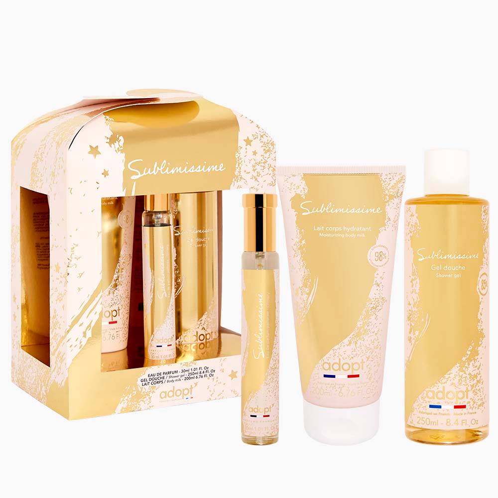 Sublimissime Coffret eau de parfum 30ml + gel douche + lait corps