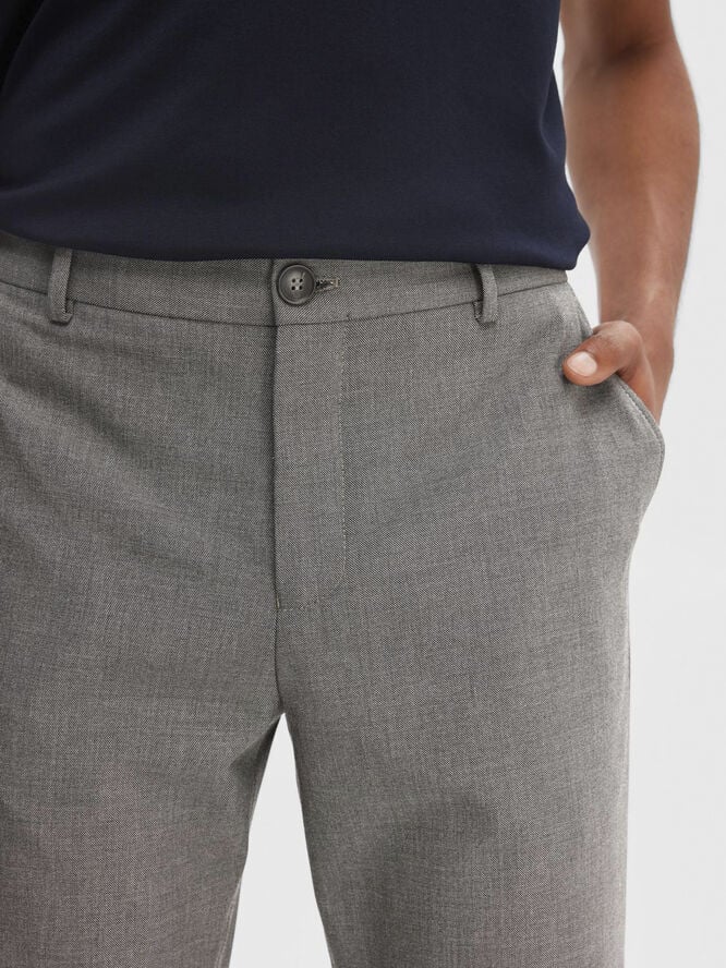 Selected Homme SLHSLIM-ROBERT FLEX 175 PANTS NOOS Grå