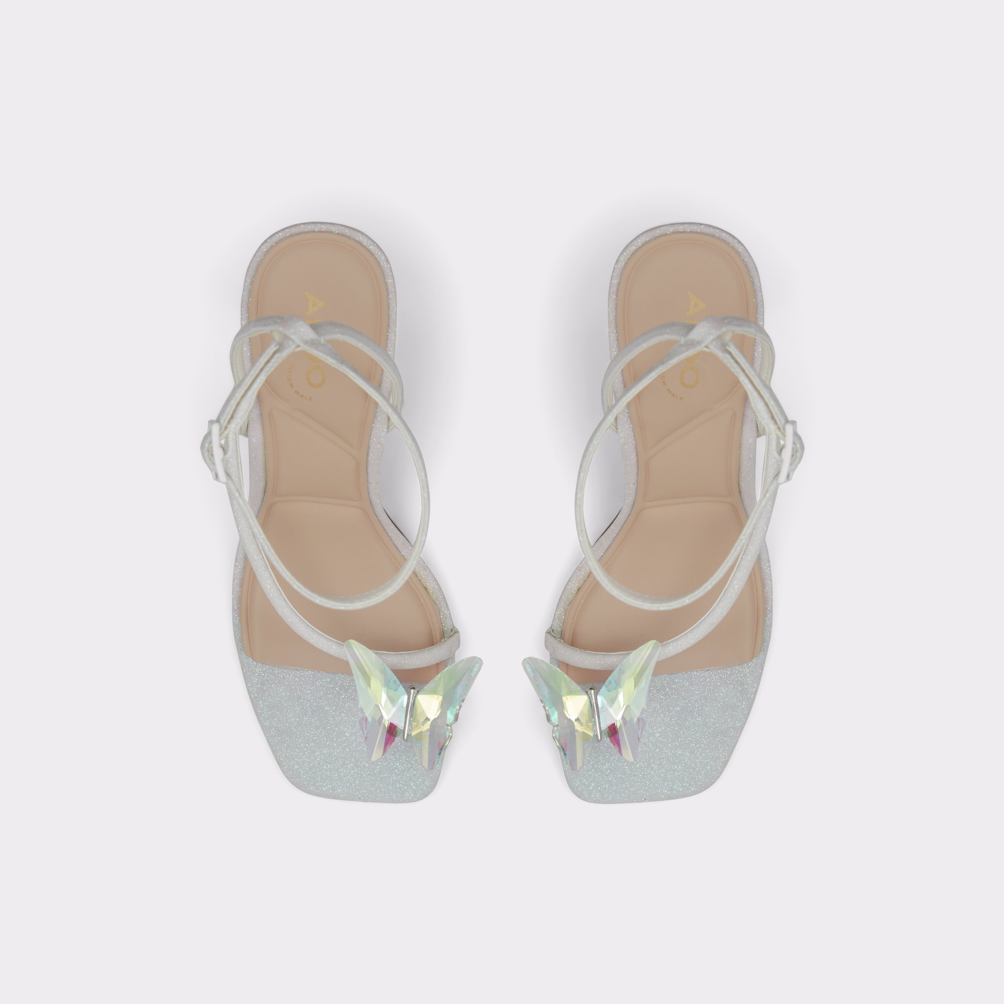 Pepela White Women Strappy Sandals