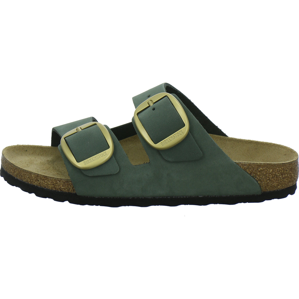 Birkenstock Pantoletten Damen Arizona Big Buckle oliv