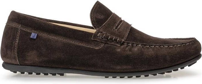 Van bommel 40017 Elba 01.01 Dark Brown H-Wijdte Instapschoenen