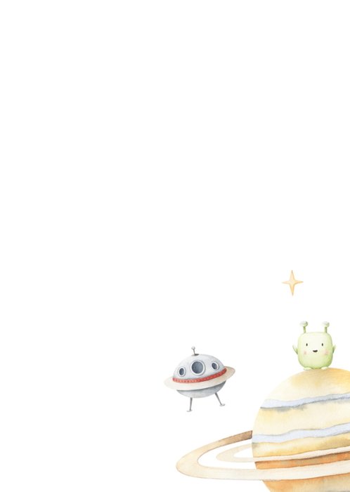 Papercute | Verjaardagskaart | Ruimte