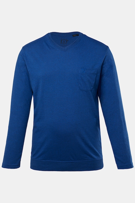 JP 1880 Schlafanzug Bauchfit, Zweiteiler, Langarmshirt, lange Hose, bis 8 XL