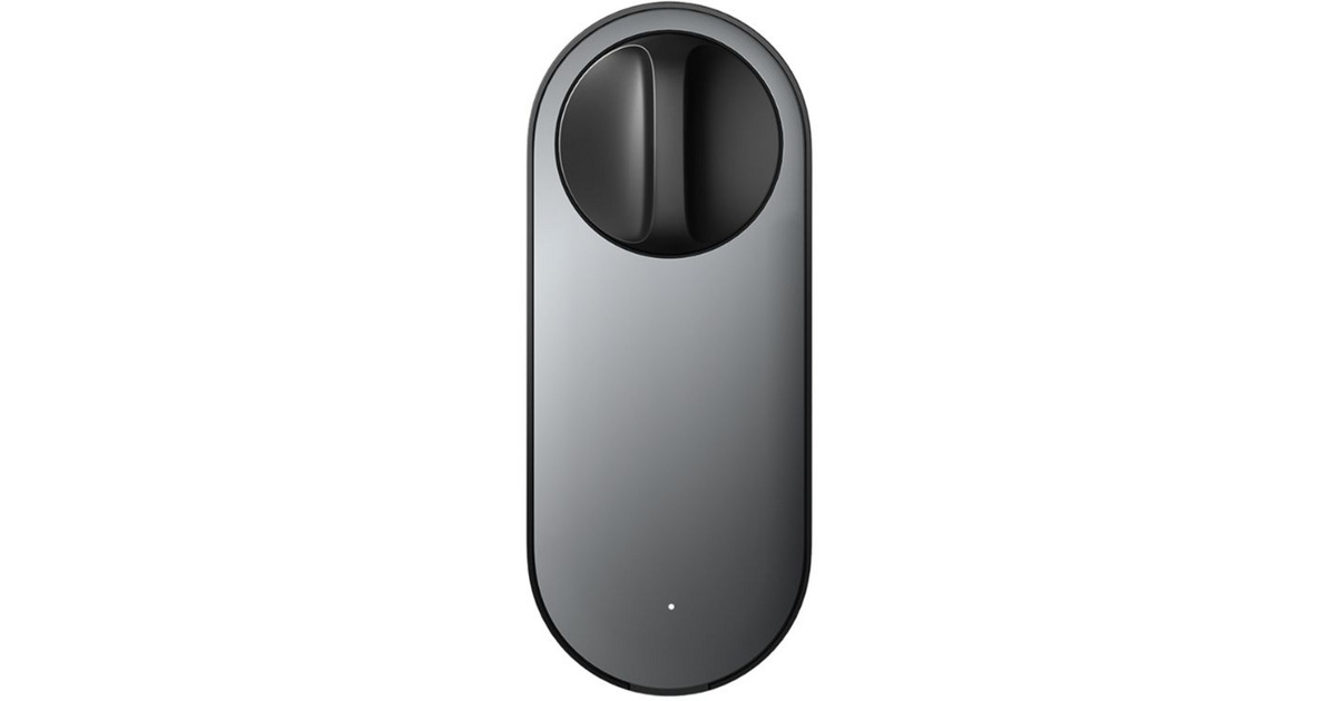 AqaraSmart Lock U200 Lite Kit elektronisch deurslot  (Zwart, Matter via Thread, Bluetooth 5.1, NFC)