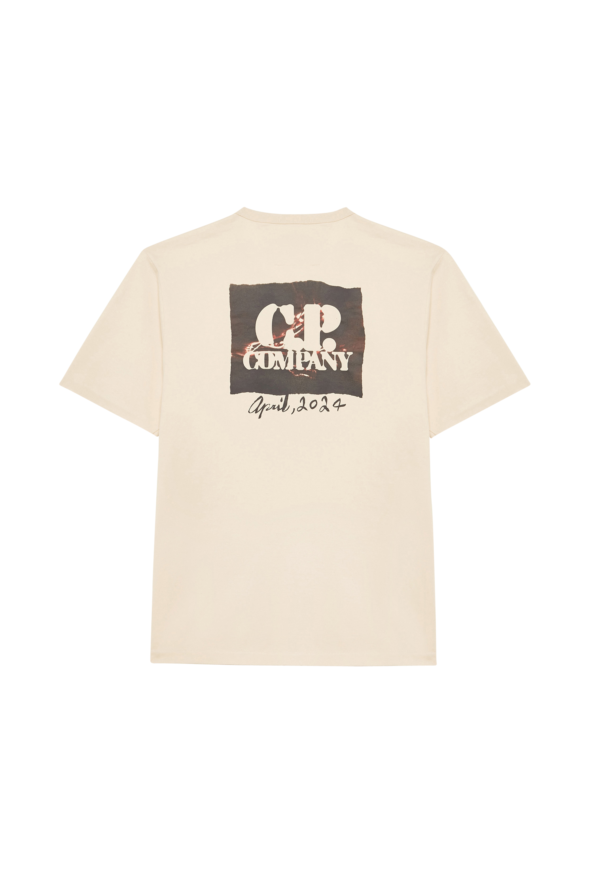 C.P. COMPANY T-shirt  MERCERIZED JERSEY Beige