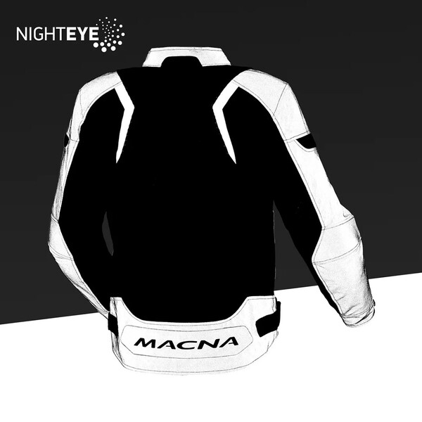 Macna - Blouson Velotura Night Eye Noir / Gris