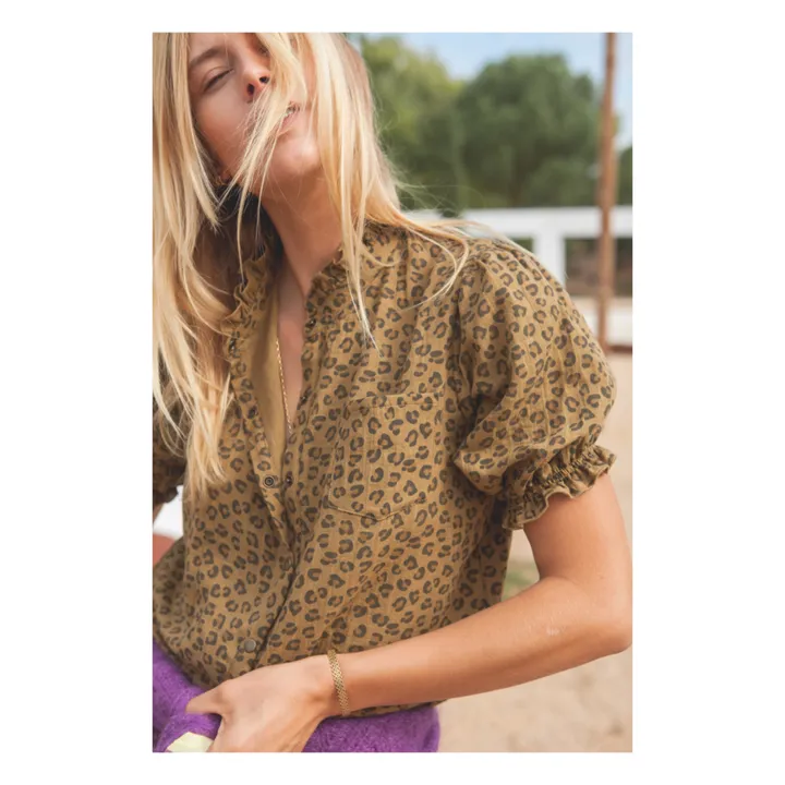 Marlot Paris Blouse Gaze de Coton Tessa - Collection Femme | Bronze