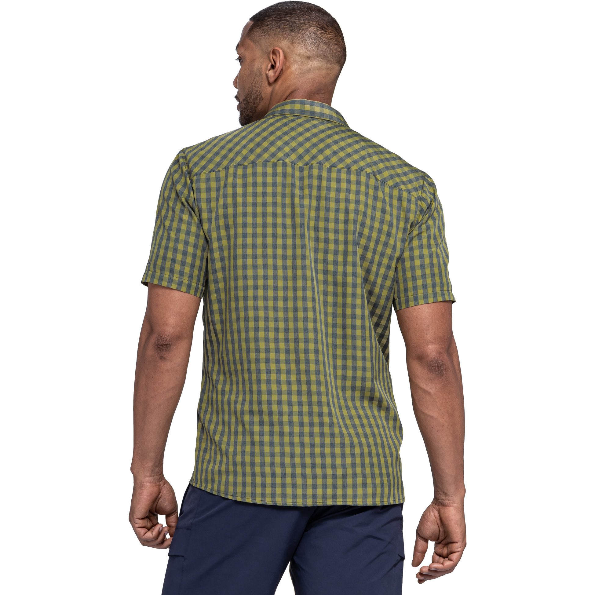 Schöffel Dalfoss Kurzarmhemd Herren solid olive