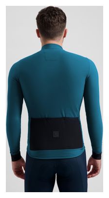 Maillot cycliste manches longues - Homme - Bleu - Rogelli Signature