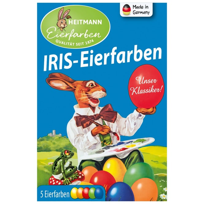 IRIS-Eierfarben - 5 Färbetabletten