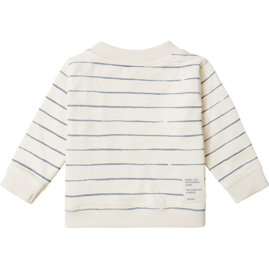 Noppies Sweater Barrigton Whitecap Gray