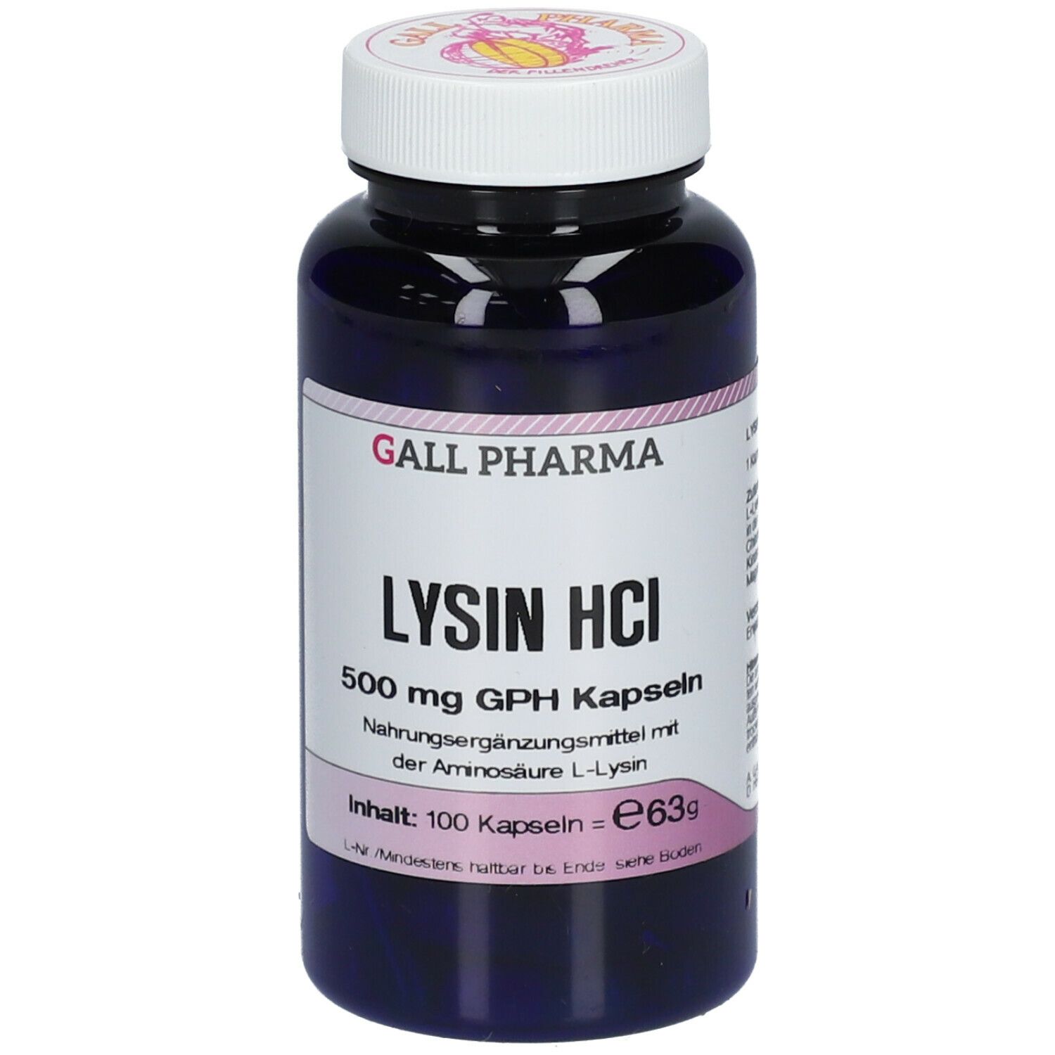 GALL PHARMA Lysin HCl 500 mg GPH Kapseln