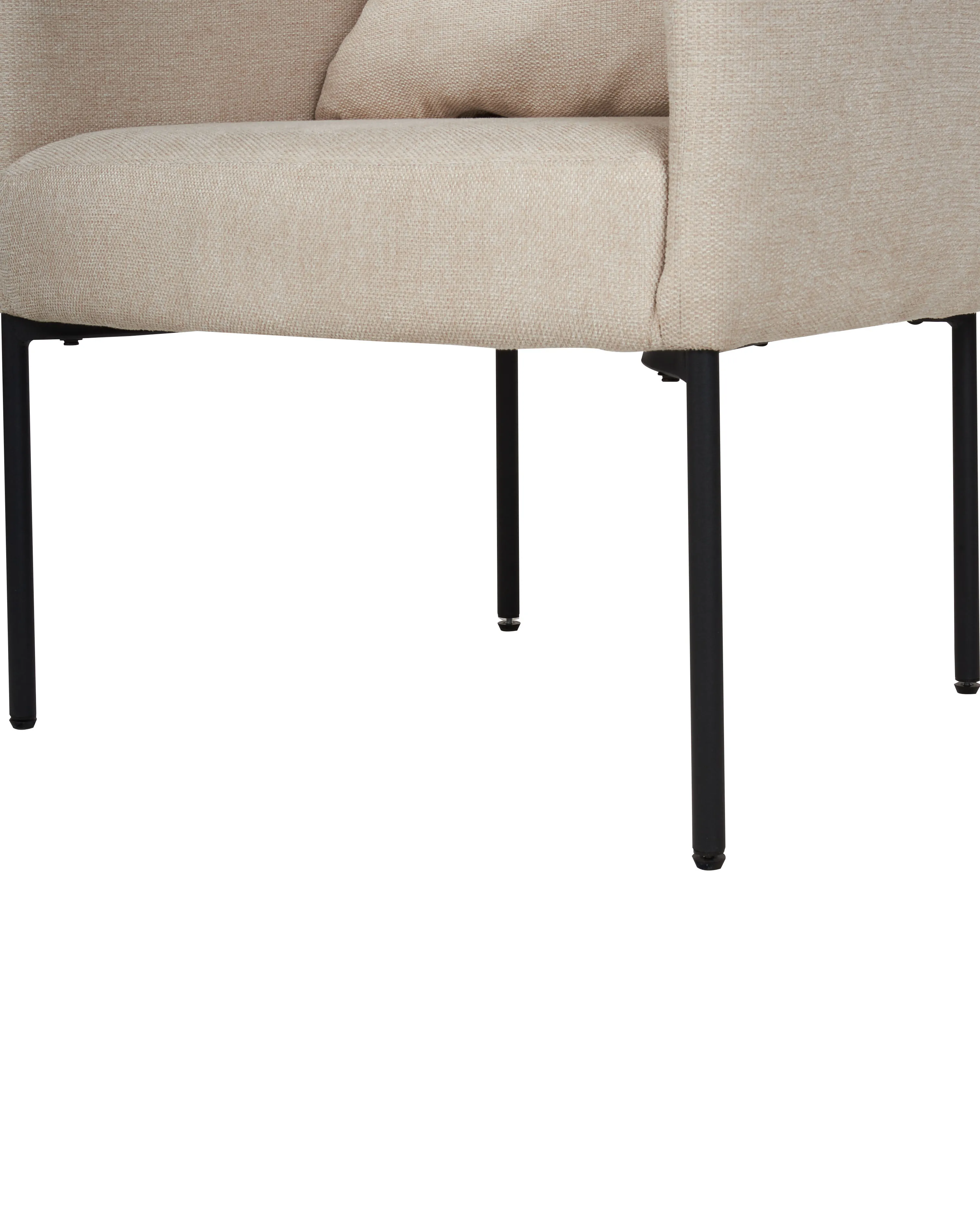 Fauteuil MALMOS Stof Lichtbeige
