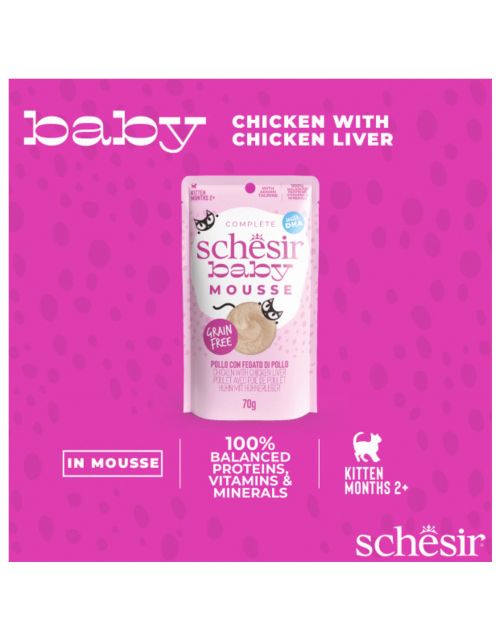 Schesir Baby Mouse 70 g - Kattenvoer