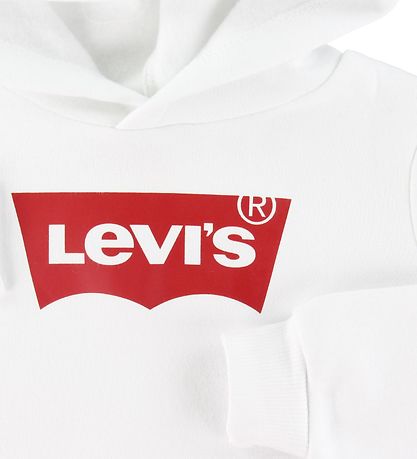 Levis H?ttetr?je - Batwing - Hvid m. Logo