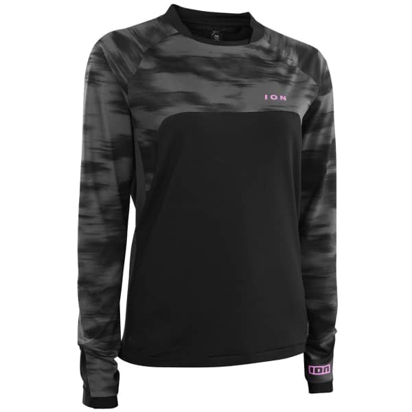 Maillot VTT ION TEE TRAZE AMP LS AFT BLACK