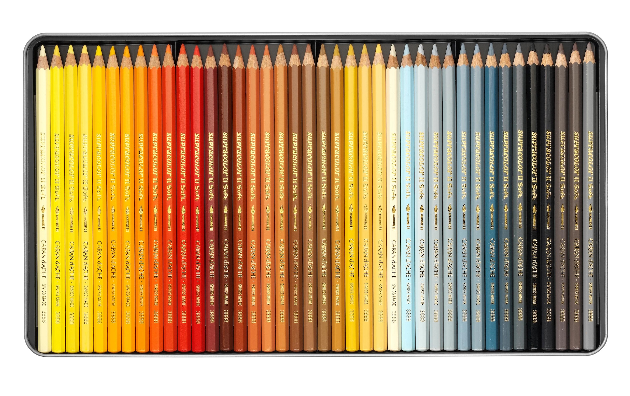 Aquarellstifte »Caran dAche Aquarellfarbstifte«