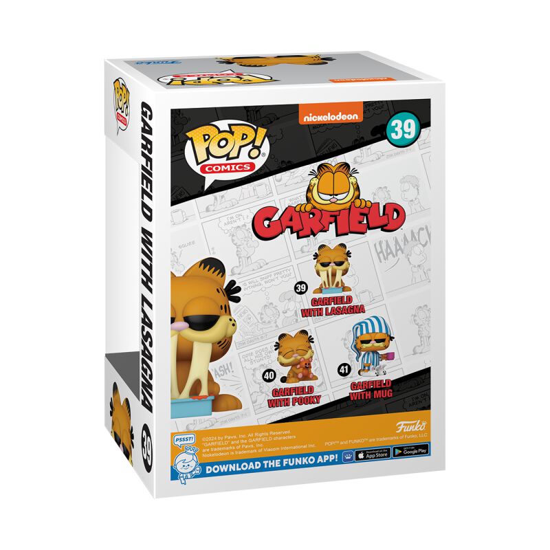 Garfield & Lasagnes - Funko Pop! n°39 | Garfield Funko Pop!