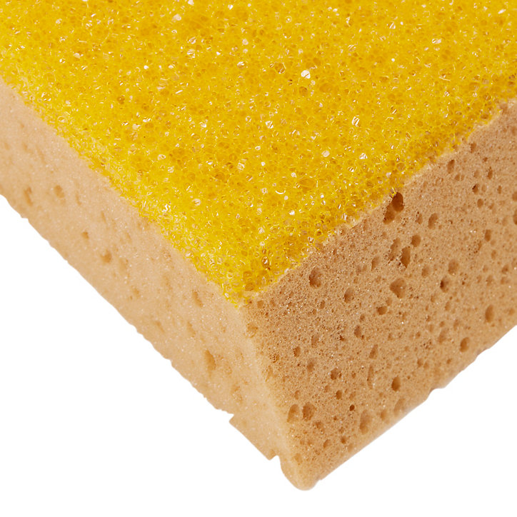 Éponge biseautée cellulose L.20 x l.10 x ep. 5,5cm